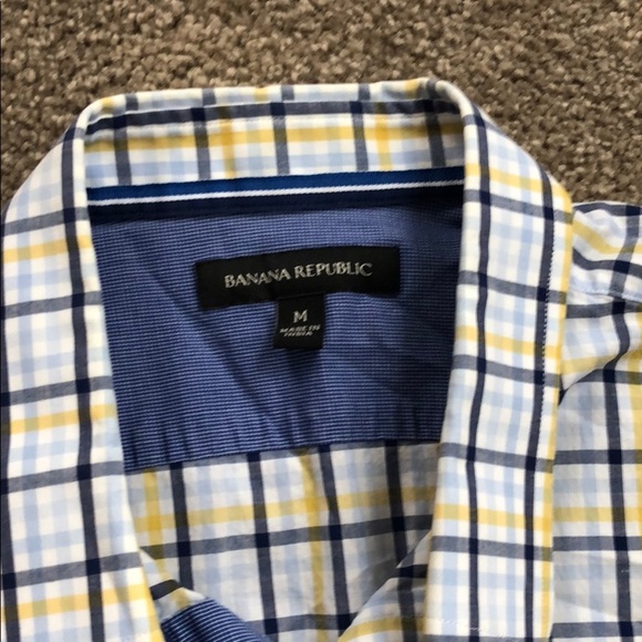 Men’s Banana Republic SS button up - Picture 3 of 4